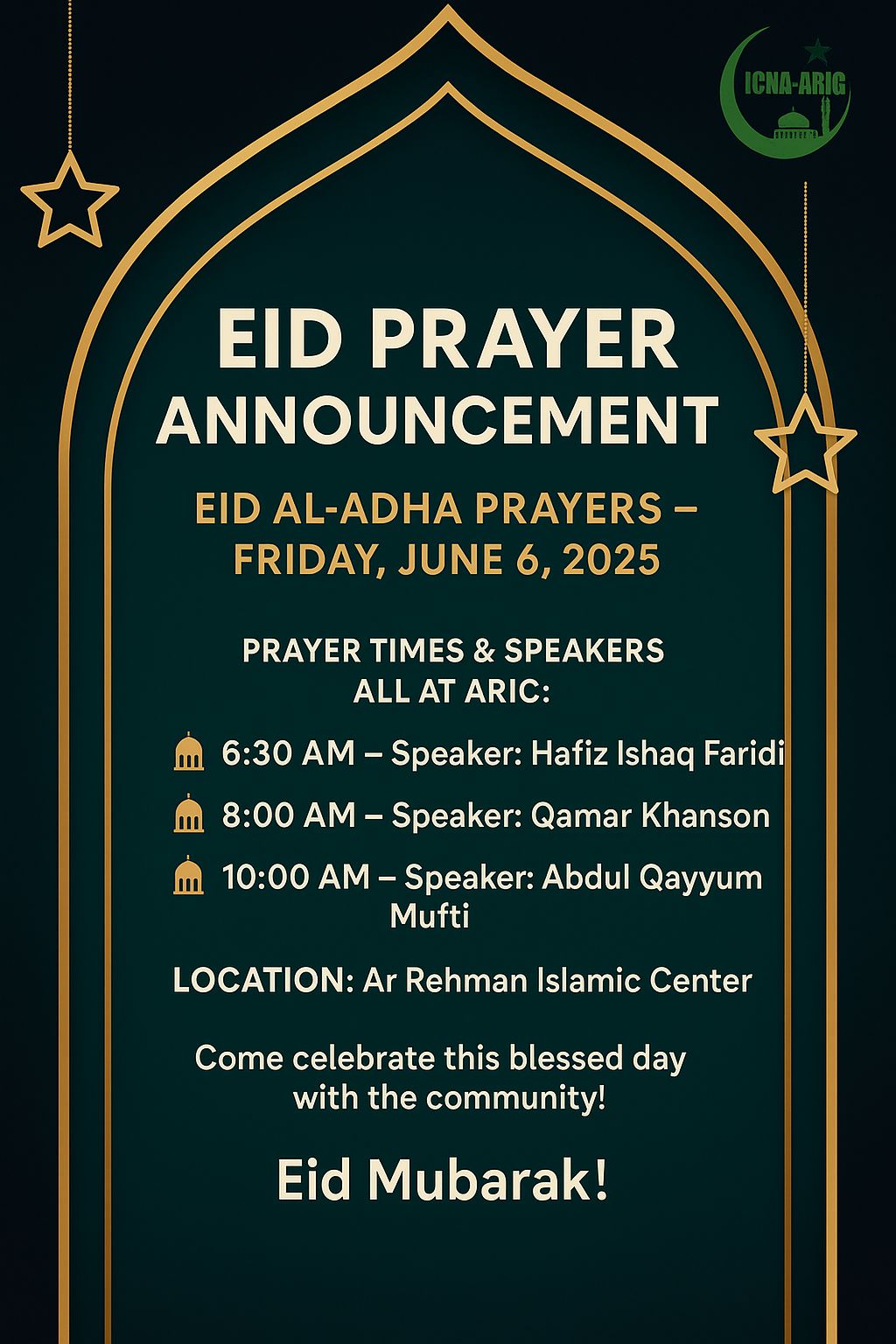 eid timings